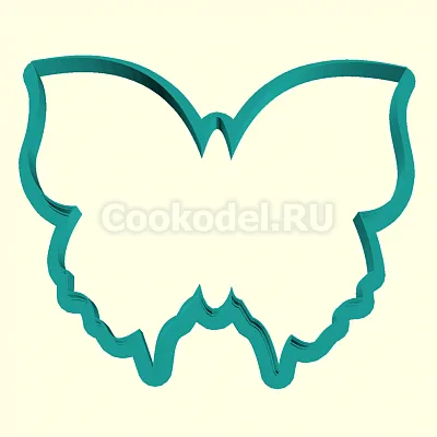 AL Форма Бабочка №2 (11 см)