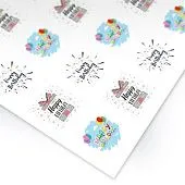 Бумага для меренги «Happy Birthday»