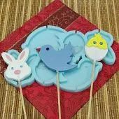 Силиконовая форма "Пасхальный набор" №1430 №2