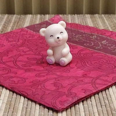 Силиконовая форма молд №1801 "Мишка-мини" №2