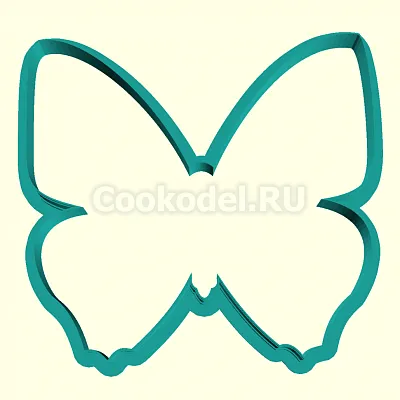 AL Форма "Бабочка №3" (11 см)