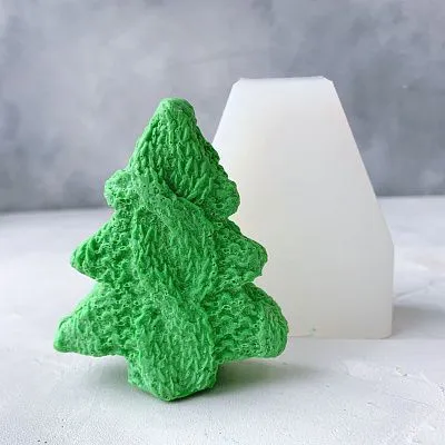 Силиконовая форма №485 "Елочка вязаная"