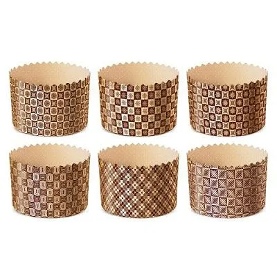 Формы для кулича "Новый стандарт" диаметр дна 60х45 мм, 10 шт