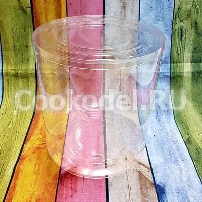 Тубус пластиковый, САМОСБОРНЫЙ d 20 см h 22 см