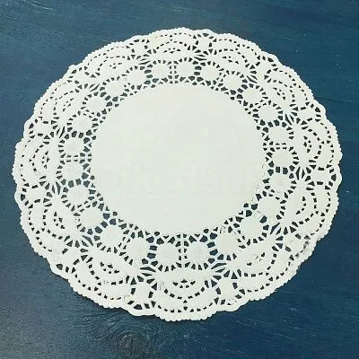 Салфетка бумажная ажурная (диам 300 мм) 250шт/уп