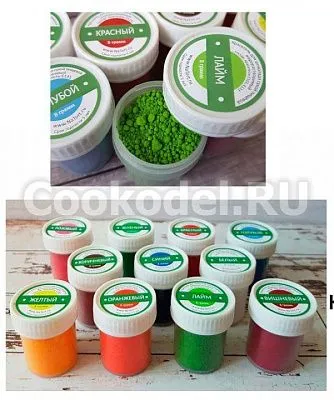 Краситель для шоколада жирорастворимый Красный, 8 гр