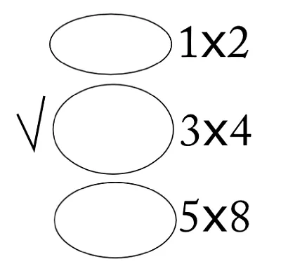 AL Форма  Овал 3х4  (6 см)