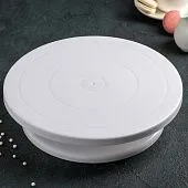 Столик под торт вращающийся D=28 см, высота 7 см