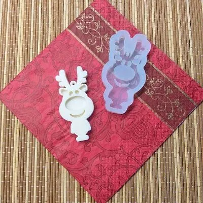 Форма силиконовая для шоколада Олень №220 8 см