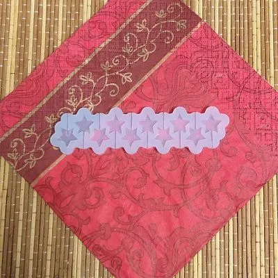 Форма силиконовая Звездочки под проволоку мини №442