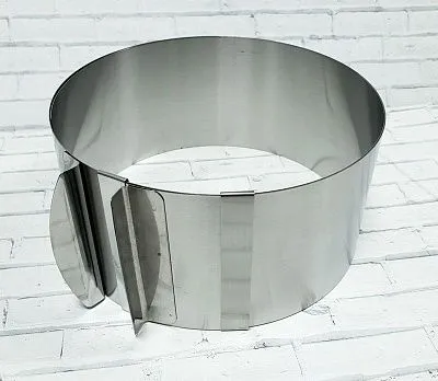 Форма для выпечки с регулировкой размера Круг D-16-30 см H-5 см