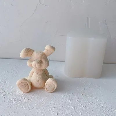 Силиконовая форма молд 3D Зайчик №27, №591