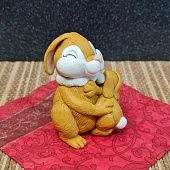 Силиконовая форма молд №698 Зайчик с мамой №44