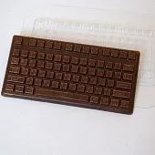 Форма для шоколада "Клавиатура", пластик