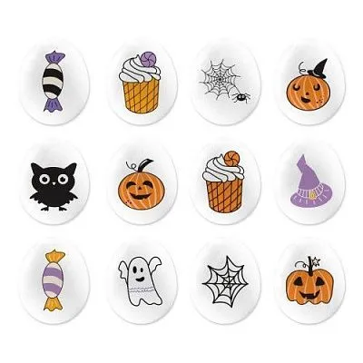 Сахарные мини-медальоны "Хэллоуин", 20 гр