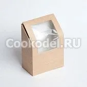 Коробка для кондитерских изделий Эко-Roll, 10х8х3 см