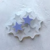 Силиконовая форма №379 Звезда 3,5 см 7 ячеек