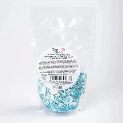 Посыпка Микс "Снежные забавы", 126 гр