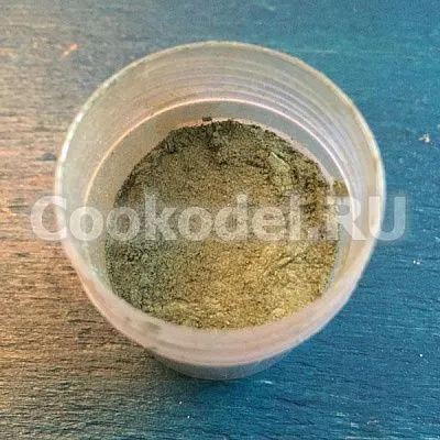 Сухой блестящий краситель Зеленый 5 гр