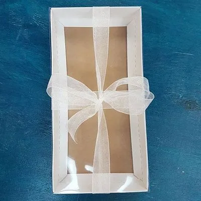 Коробка Классика двусторонняя, 20х10х2,5 см