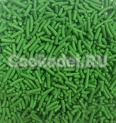 Посыпка "Вермишель зеленая", 100 гр
