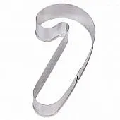 Вырубка форма Новогодняя Трость 70х125 мм металл