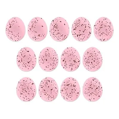 Сахарные мини-медальоны "Перепелиные яйца розовые", 65 гр