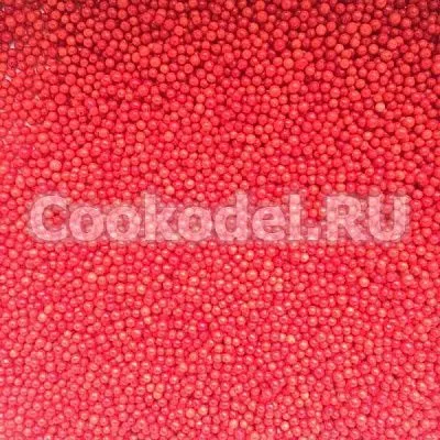 Посыпка Шарики красные, 100 гр