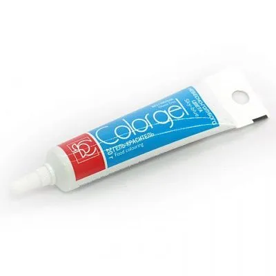 Краситель Modecor Colorgel Небесно Голубой Sky-blue, 20 гр ГОДЕН ДО 09.2025