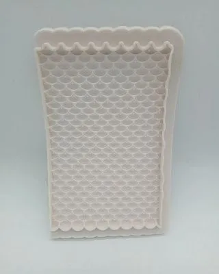 Силиконовая форма молд Коврик чешуйки 14х9 см