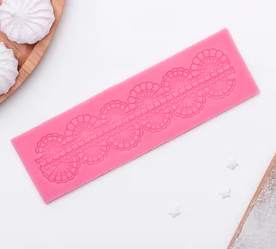 Коврик для айсинга 17х6,5х0,5 см "Рюши"