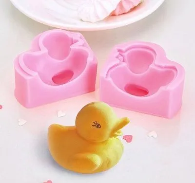 Силиконовая форма молд Уточка 6х4,7х6 см