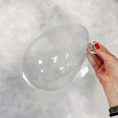 Форма для шоколада "Яйцо №3 220х160х80", (пластик)