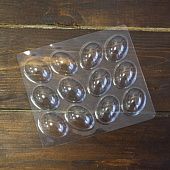 Форма пластиковая для конфет "Перепелиные яички" (12 ячеек) Россия