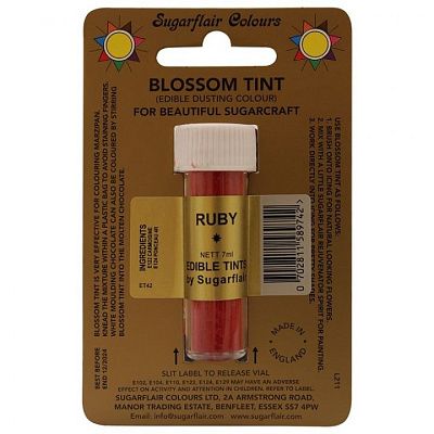 Цветочная пыльца "Sugarflair Ruby" рубин 7 мл