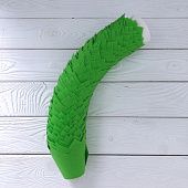 Форма бумажная Тюльпан для капкейков Зеленый 200 шт
