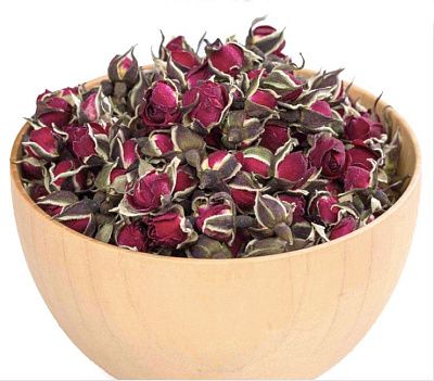 Бутоны роз "Бордовые", сухие, 50 грамм