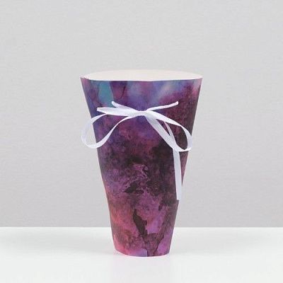 Пакет для пряничного букета "Фиолет", 24х28 см