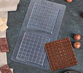 Форма для шоколада  "Мини шоколад", 21,5×11 см, пластик