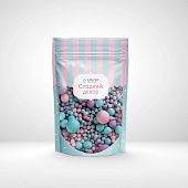 Воздушный рис Альтер в шоколадной глазури Голубой/Сирень/Розовый, 100 гр