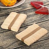 Палочки деревянные для мороженого эскимо 7,5х1,1 см 100 шт