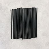 Палочки для кейкпопсов Черные пластик, 15 см, 50 шт
