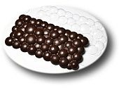 Форма для плитки шоколада "Пузырьки" (пластик)