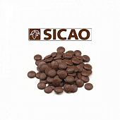 Шоколад Sicao темный 53 % 500 гр