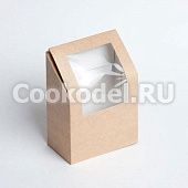 Коробка для кондитерских изделий Эко-Roll, 10х8х3 см