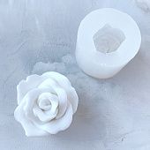 Силиконовая форма молд 3D Цветок Роза №55 5 см