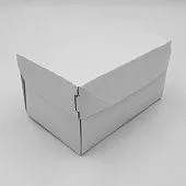 Коробка Эко кейк малый Белая 15х10х8,5 см