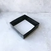 Коробка Классика Черная 12х12х3 см