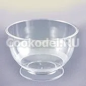 Креманка без крышки для десертов "Классик-прозрачная" (пластик, 200 мл)